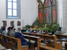 Tag des "Ewigen Gebetes" in St. Crescentius (Foto: Karl-Franz Thiede)